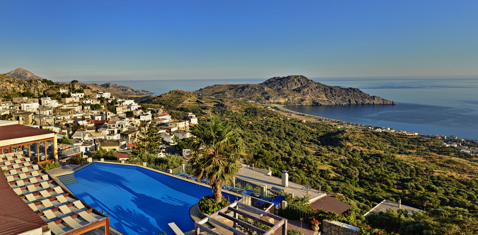 Stefanos village panorama